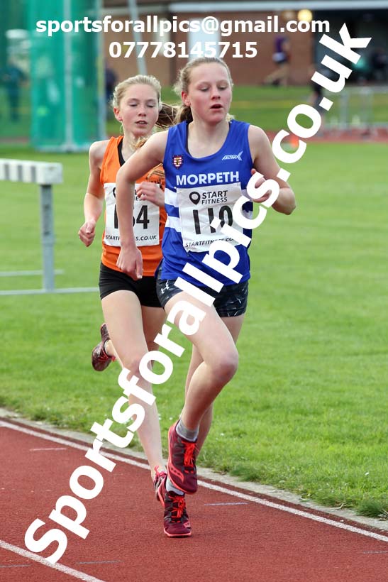 3000 metres, NECAA Open Meeting, Morpeth, Sunday, September 27th. David T. Hewitson/Sports for All Pics